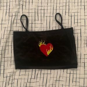 3 for $20 | Black crop top